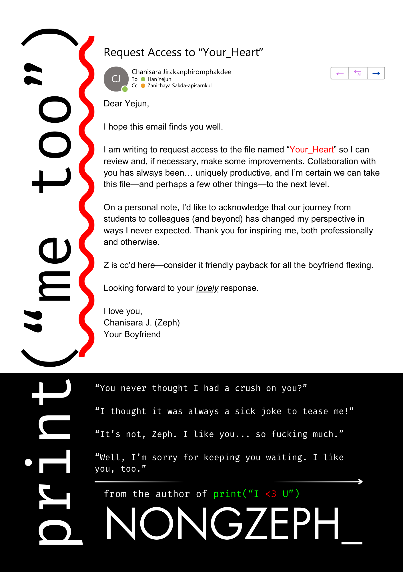 Cover of print(I<3U)abo